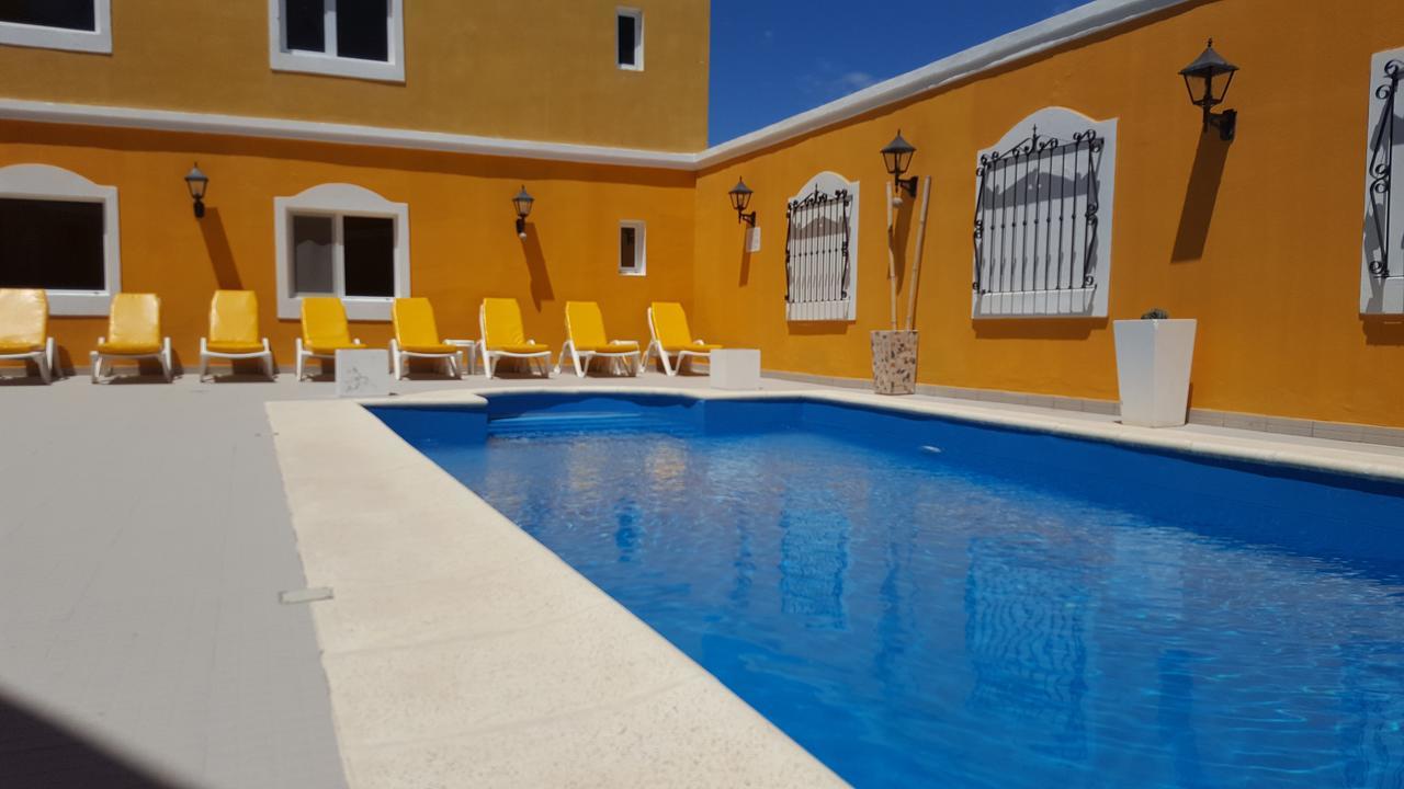 Hotel Colonos Las Grutas Bagian luar foto